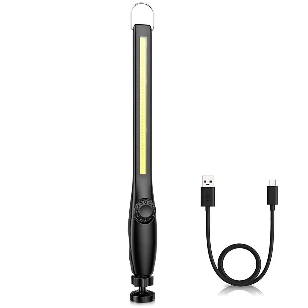 1- 5Pack COB + LED Zaklamp Magnetische Werklamp USB Oplaadbare Zaklamp Draagbare Lantaarn Inspectie Licht Camping Auto Reparatie Lamp - afbeelding 1