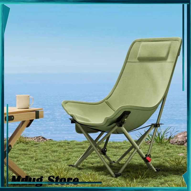 

High Back Hiking Folding Chair Comfy Patio Garden Fishing Folding Chair Camping Travel Cadeira De Praia Outdoor Furniture