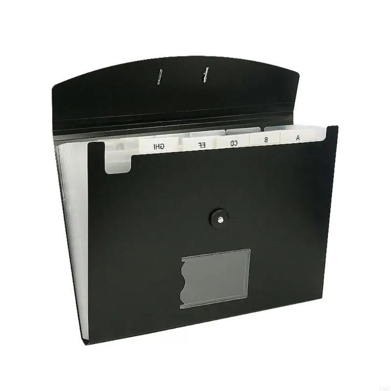 

7/13 Pockets Accordions File Folder File Organiser File Folder Receipt Coupon Organizers School Office Supplies D5QC