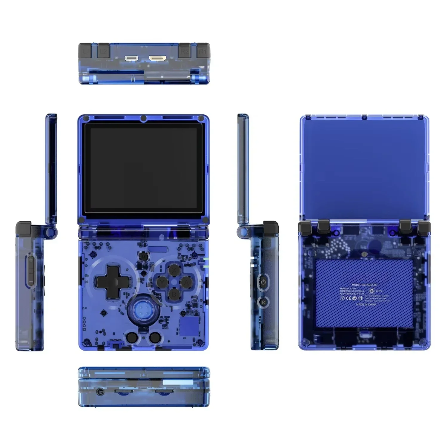 RG35XXSP Retro Flip Handheld Game Console WIFI 3.5" IPS Screen Linux H700 Video Game Player Support Streaming