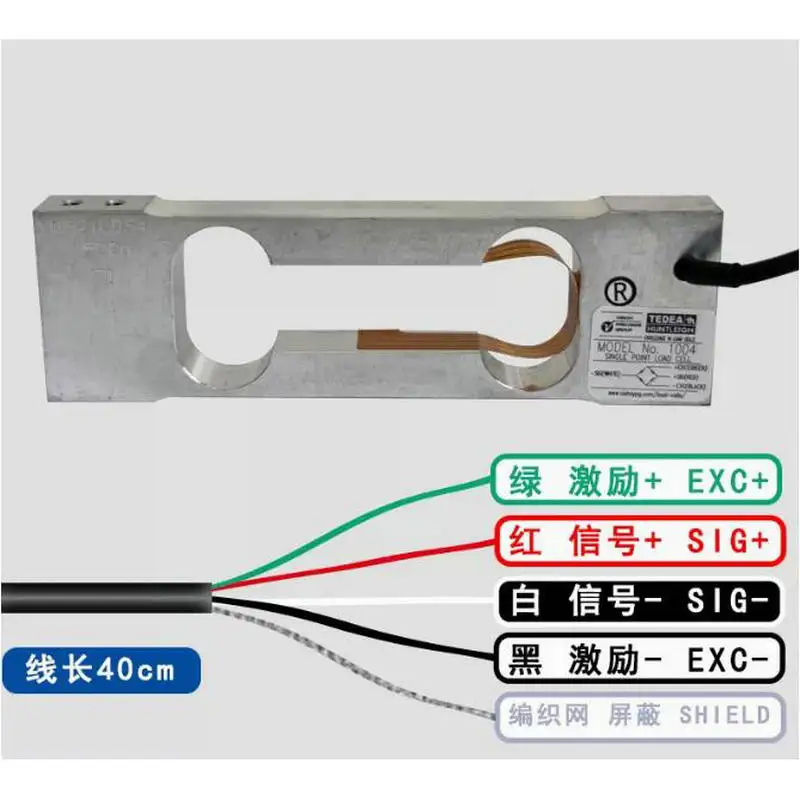 Imagem -05 - Tedea 1004 Huntleigh Micro Capacidade da Pilha de Carga 300g 600g 1200g 1500g 3000g gw Mini Sensor de Pesagem