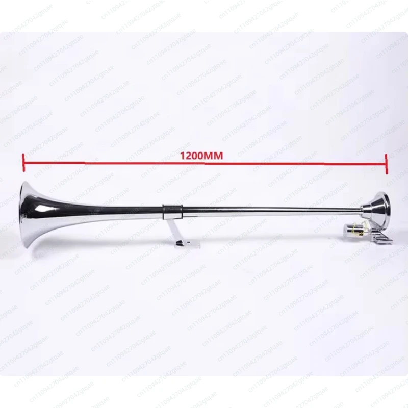1000/1200Mm Round Mouth Single Tube Electrically Controlled Gas Horn Truck Train Super Loud Siren Horn view 5