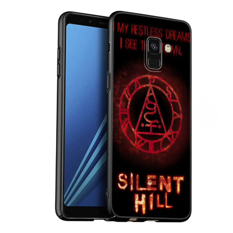 Horror Game Silent Hill Phone Case For Samsung Galaxy A01 A03 Core A04 E A02 A05 A10 A20 A21 A30 A50 S A6 A8 Plus A7 Black Cover