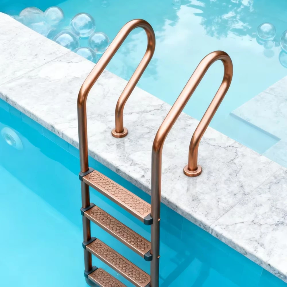New Pool Ladders with Safety Non-slip Pedals Durable Pool Accessories