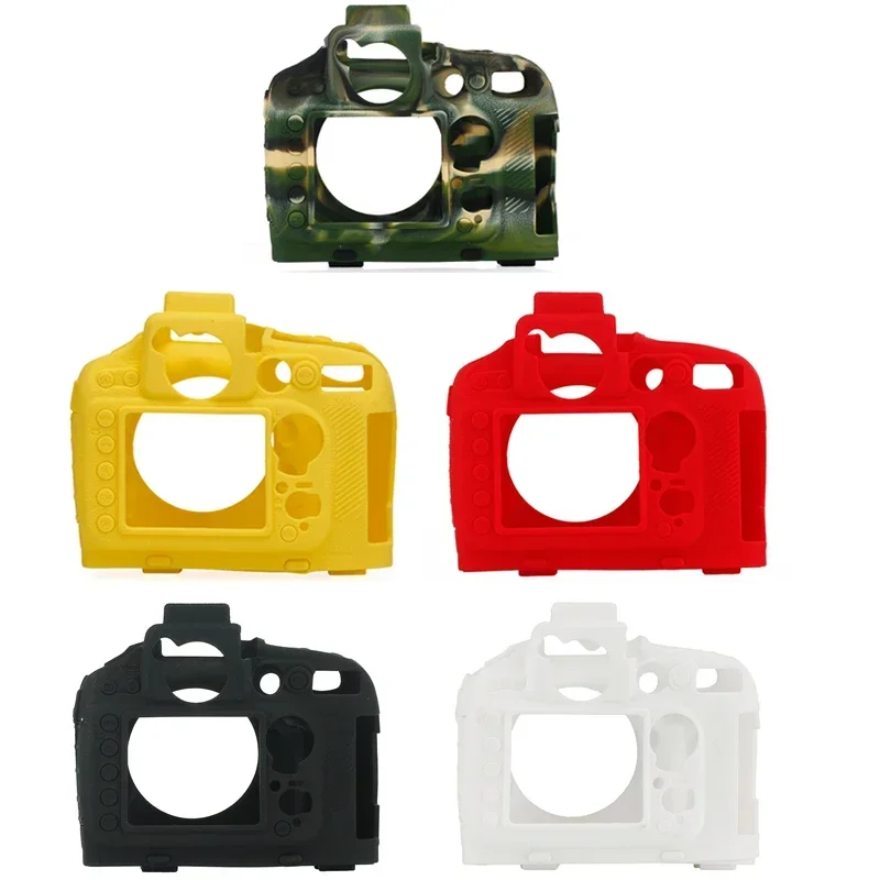 Silicone rubber camera protective body case skin for Nikon D800 D800E DSLR camera bag protector cover high quality soft