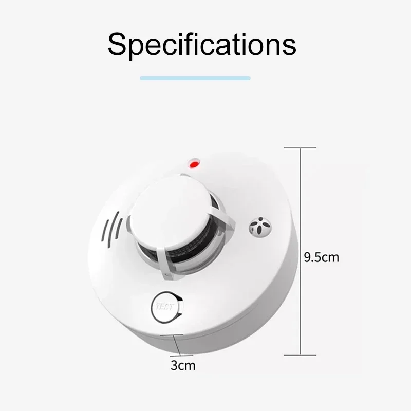 Tuya WiFi زيجبي إنذار الدخان الحماية من الحرائق كاشف الدخان Smokehouse مزيج إنذار الحريق نظام الحماية المنزلي رجال الاطفاء