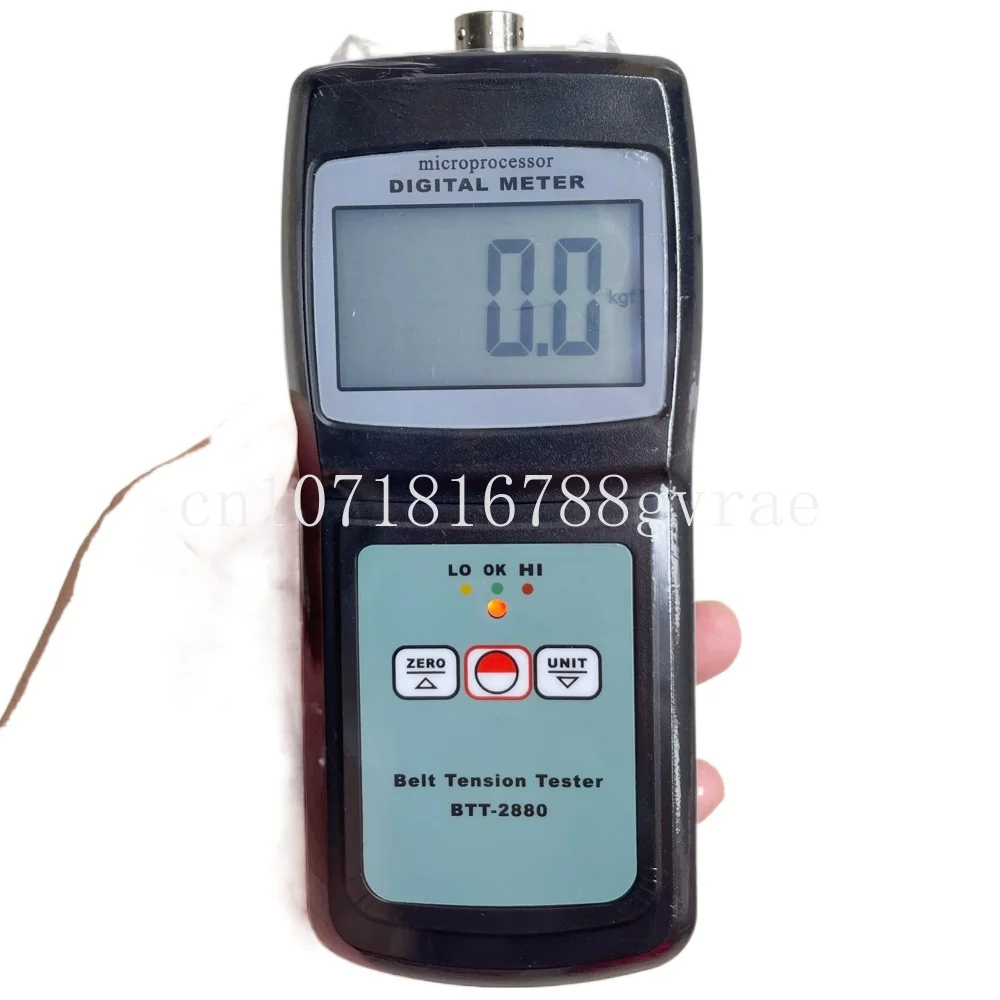 Belt Tension Tester Gauge BTT-2880 Textile,Cables,Plastic Films Automotive Belt Tension Measuring Instrument Belt Tension Meter