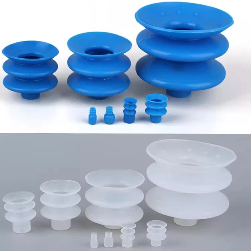10 Teile/paket Pneumatische Vakuum Saugnapf Sucker FG9 Silikon Drei-schicht Vakuum Spannfutter Spritzguss Maschine Zubehör – Detail 8