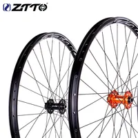 ZTTO MTB Bike Wheelset Front Wheel 26 27.5 29 32Hole Disc Brake Hub AM Enduro DH Wheelset 15x110 Boost 15x100 Thru Axle 9x100 QR