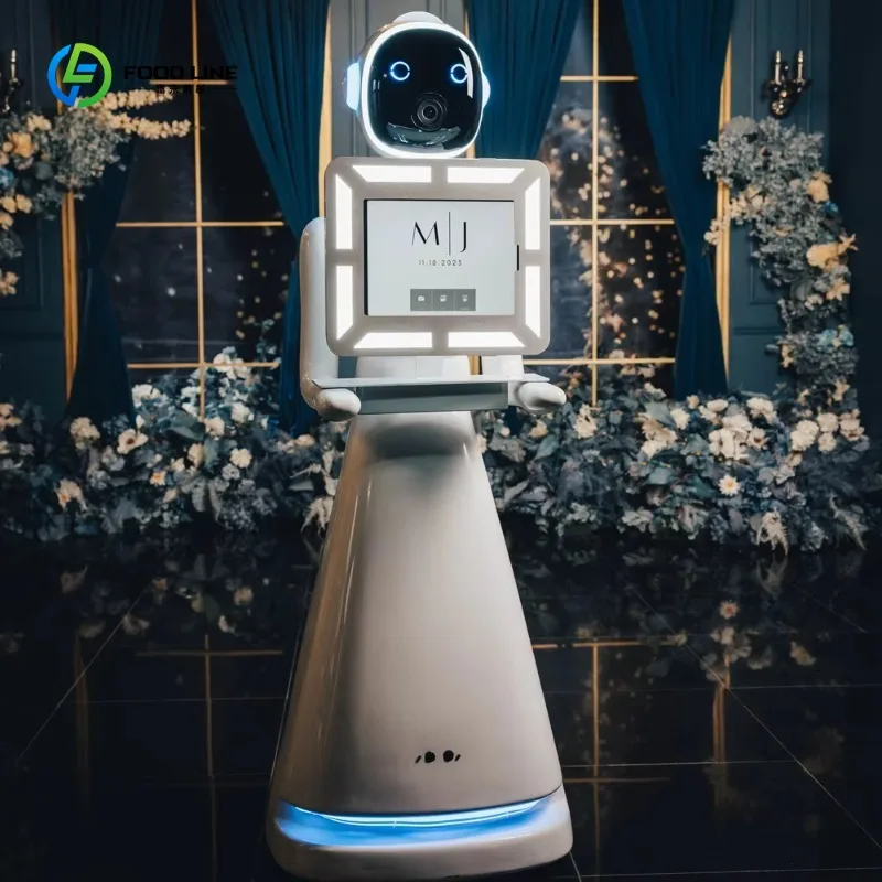 Advertising Photo Booth Robot Roaming Selfie Machine Smart Marketing Tool for Brand Activation Events Exhibition Customized