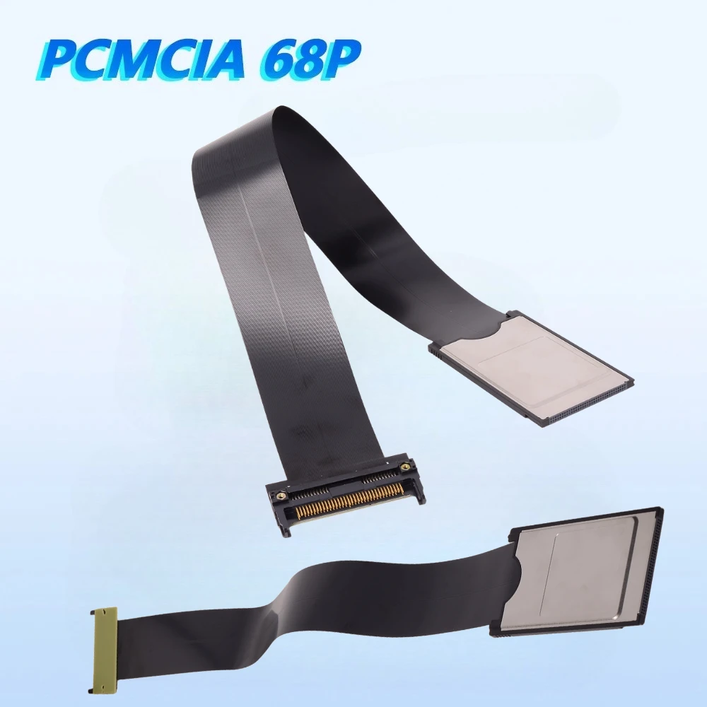 Flexible PCMCIA Extension Cable Pcmcia 68P Fanuc Machine Memory Card Bus Siemens 840DPCU50 System CNC Machine Extension Extender