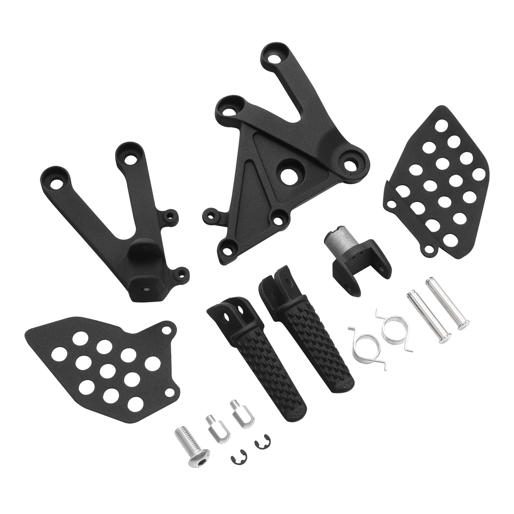 

Sand black/Black/Silver Front Foot Peg Footrest Bracket For Honda CBR600RR CBR 600RR 2003-2006 2005 2004 Motorcycle Accessories