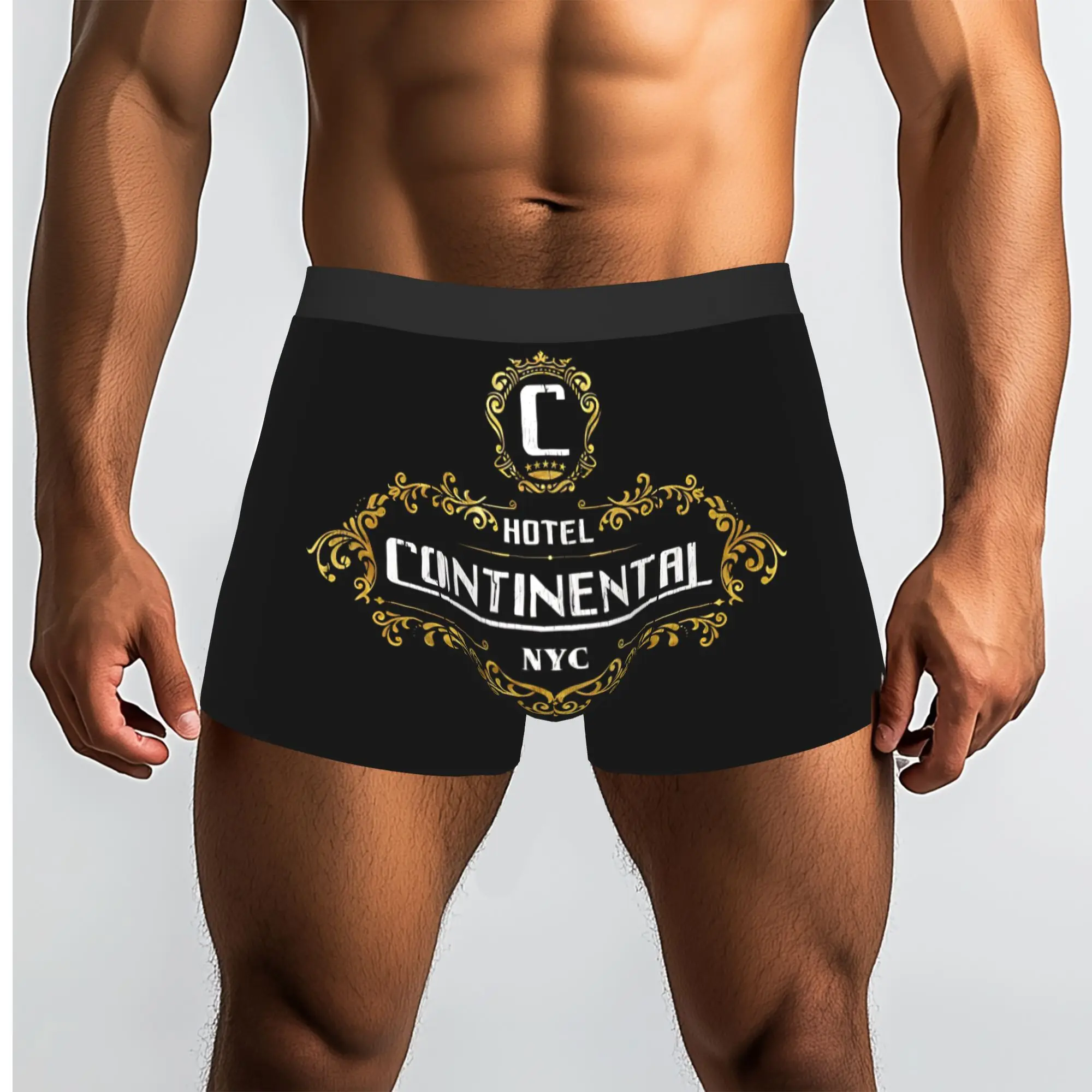 

Трусы Hotel Continental John Wick, дышащие трусики, мужское нижнее белье, удобные шорты, трусы-боксеры