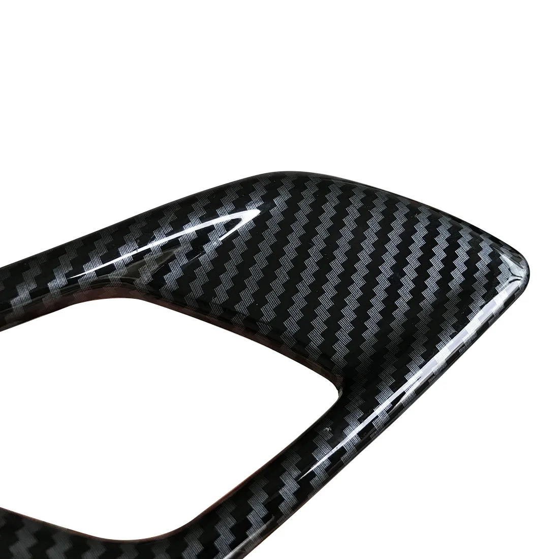 Carbon Fiber Color Door Handle Bowl Decorator Trim Cover Fit for Ford Ranger Everest 2015 2016 2017 2018 2019 2020 2021 2022