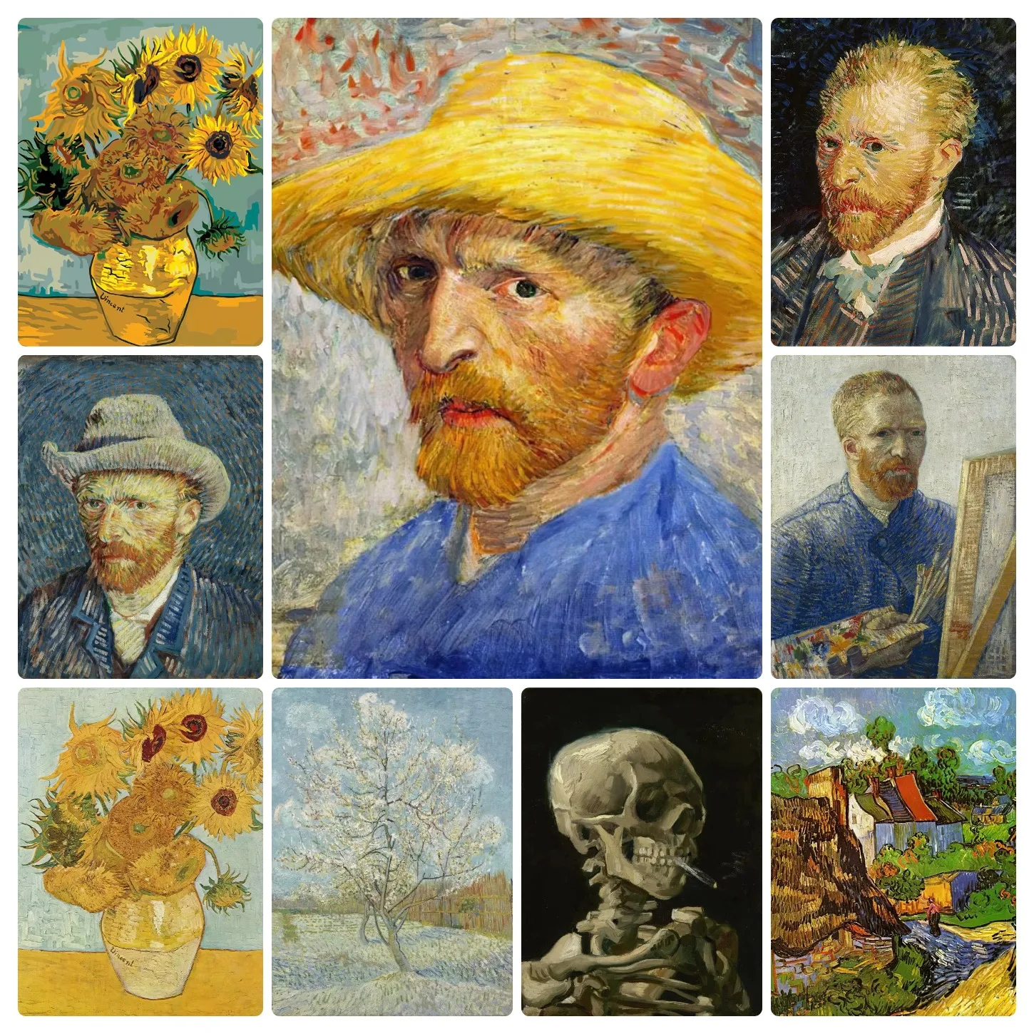 Adult Jigsaw Puzzle 500/1000/1200/2000 Pcs Puzzle Van Gogh Classic Paper Puzzle Decorative Painting Exercise Brain Thinking