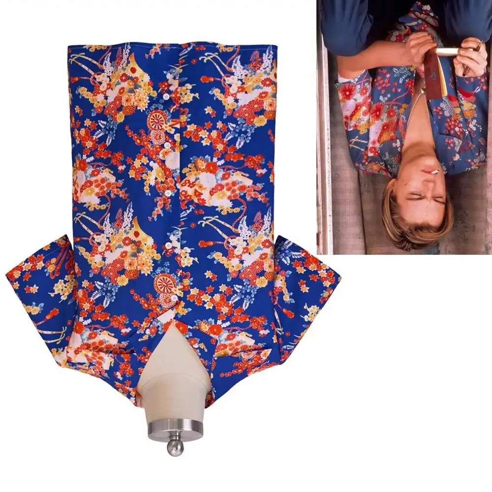 

Ромео Косплей Костюм Фильма Мужская рубашка с короткими рукавами с цветочным принтом Хэллоуин Карнавал Пляжная вечеринка Гавайская футболка Топ