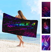 ASUS ROG Republic of Gamers Logo Towel Microfiber Beach Towel Absorbent Quick dry Soft Yoga Swimming Resort Mountain Climbing