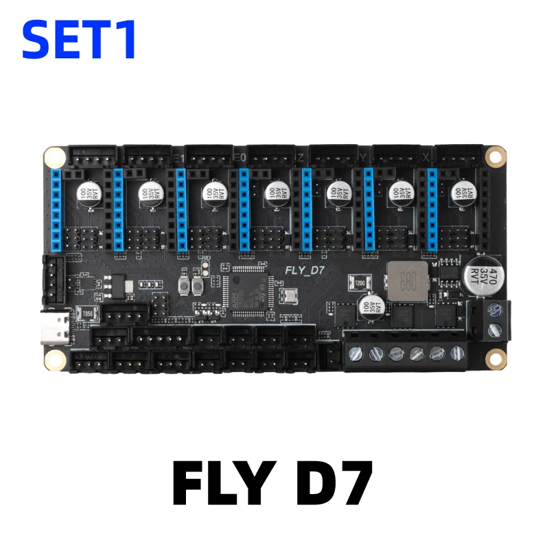 Mellow 7 Axis FLY D7 Klipper Board 3D Printer Parts For Low-Cost 3D Printer Mainboard DIY Projects Voron 2.4 Trident 0.1 Ender3 image 3