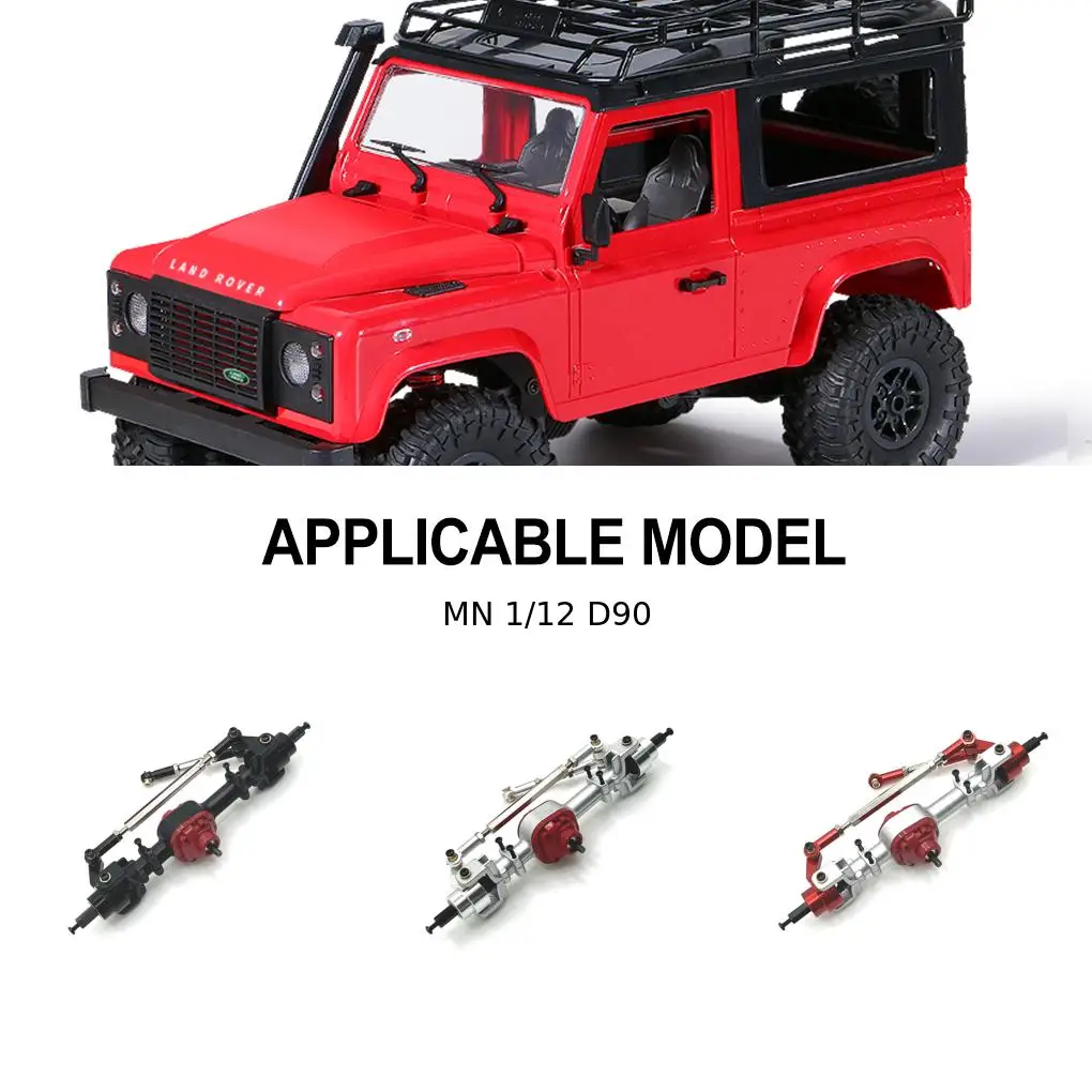 1/12 Front Axle RC Upgrade Part Aluminum Alloy Better Stability Rc Front Axle For MN MN82 LC79 MN78 D90 D91 D96 99S RC Car Part