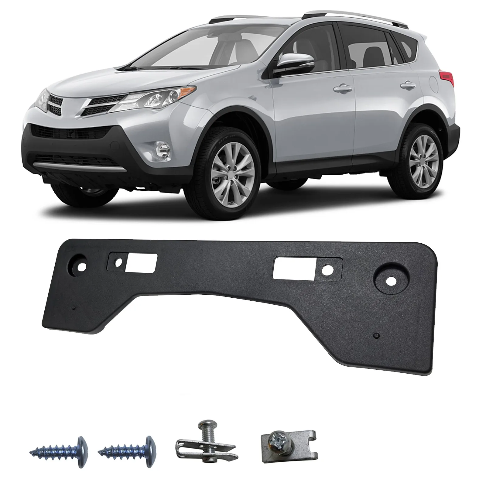 

For 2013-2015 Toyota RAV4 Front License Plate Frame Holder Mounting Bracket