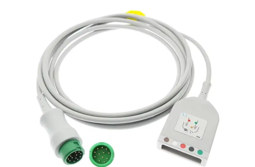 12 pin ECG split cable suitable for Mindray N12 IPM8IPM10T5 monitor