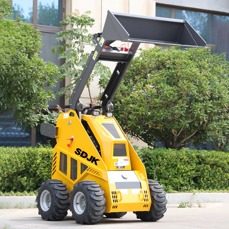 China-made compact skid steer loader design supports customized auxiliary tools quick replacement system special loader
