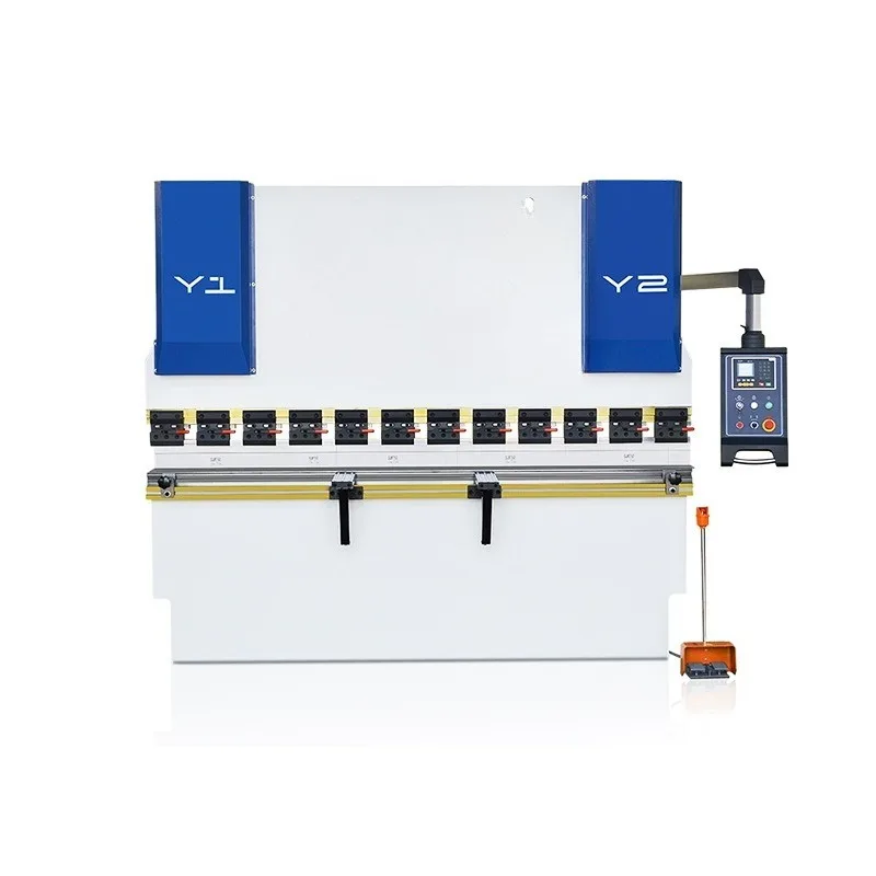 Simple torsion shaft numerical control bending machine 4 meters stainless steel hydraulic sheet metal automatic