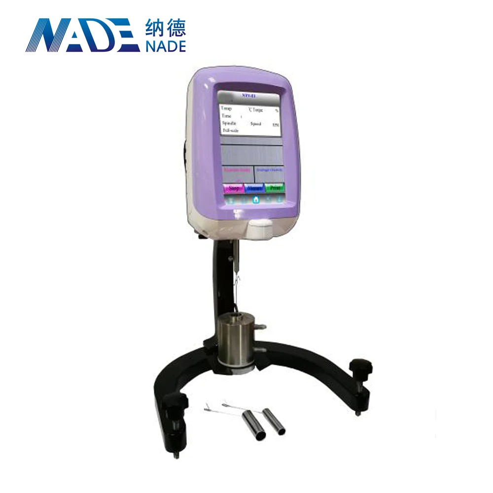 NADE Lab rotary digital Smart Touch Viscometer Visual Intelligent Rotational Viscometer/viscosity tester NDJ-8ST