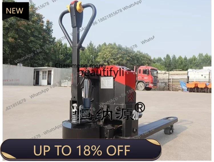

Z189 Electric forklift, fully automatic hydraulic dump pallet handling electric lift forklift, stacker