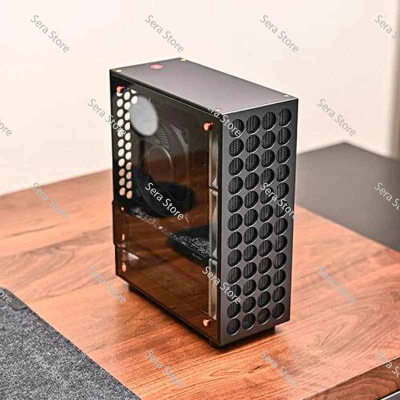 All-Aluminum Case Supports Dual Low-Profile PCI Slots Compact Custom Build