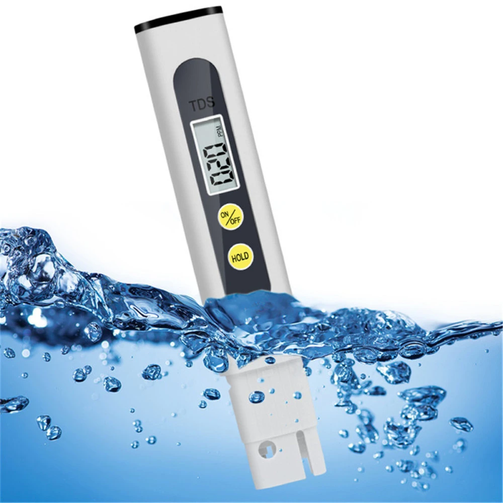 TDS Meter LCD Digital Water Tester 0-9990ppm Drinking Water Quality Analyzer Monitor Filter Rapid Test Aquarium Hydroponics Pool