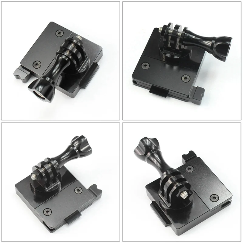 헬멧 셀카 홀더 사진 브래킷 Gopro12/11 액세서리에 적합한 헬멧 고정 베이스-BTFL