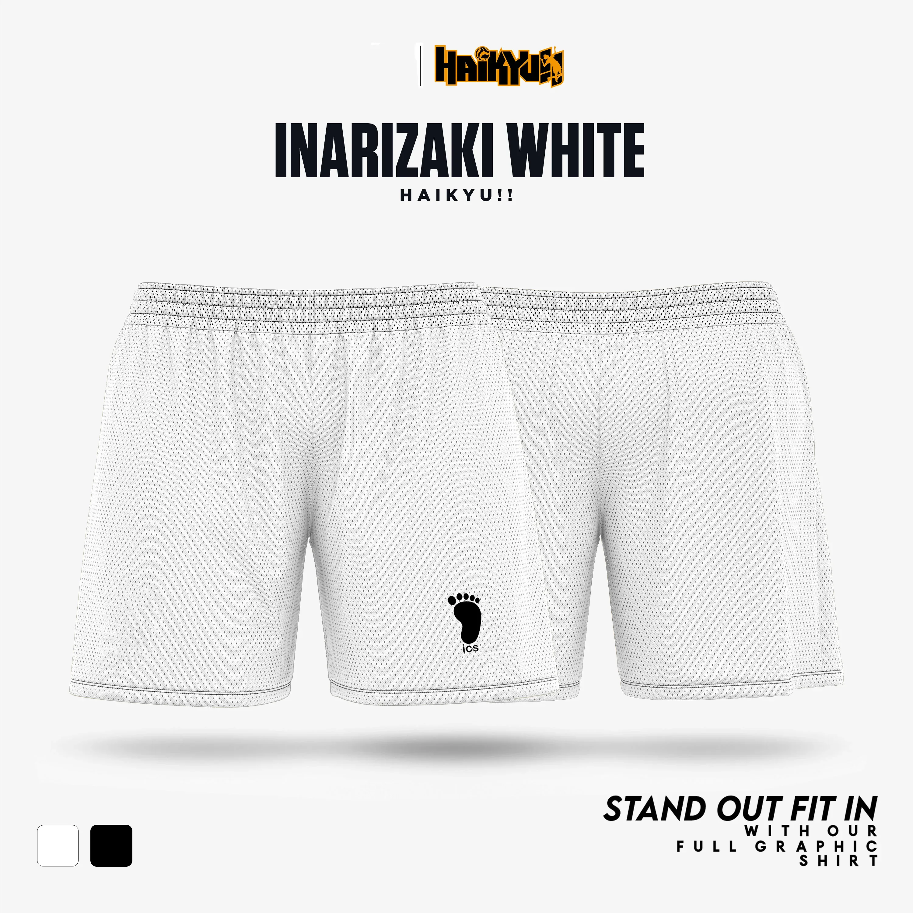 

Summer new 3D printed Haikyuu Anime Jersey Unisex Shorts outdoor sports jogging casual shorts