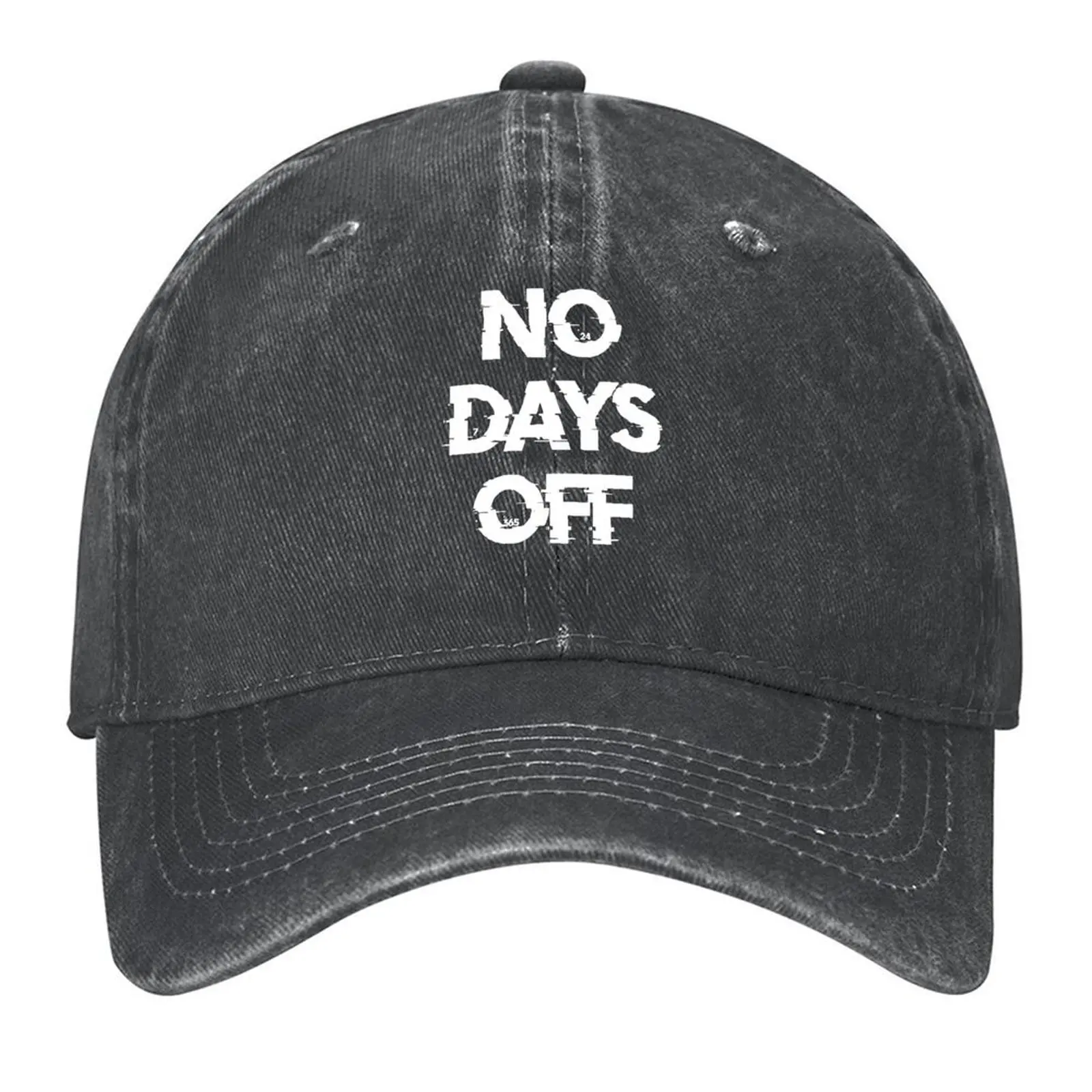 

2026 No Day Off - Motivation Quote Baseball Cap Hip Hop Brand Man Cap Gentleman Hat Trucker Hat Women's Beach Visor Men's