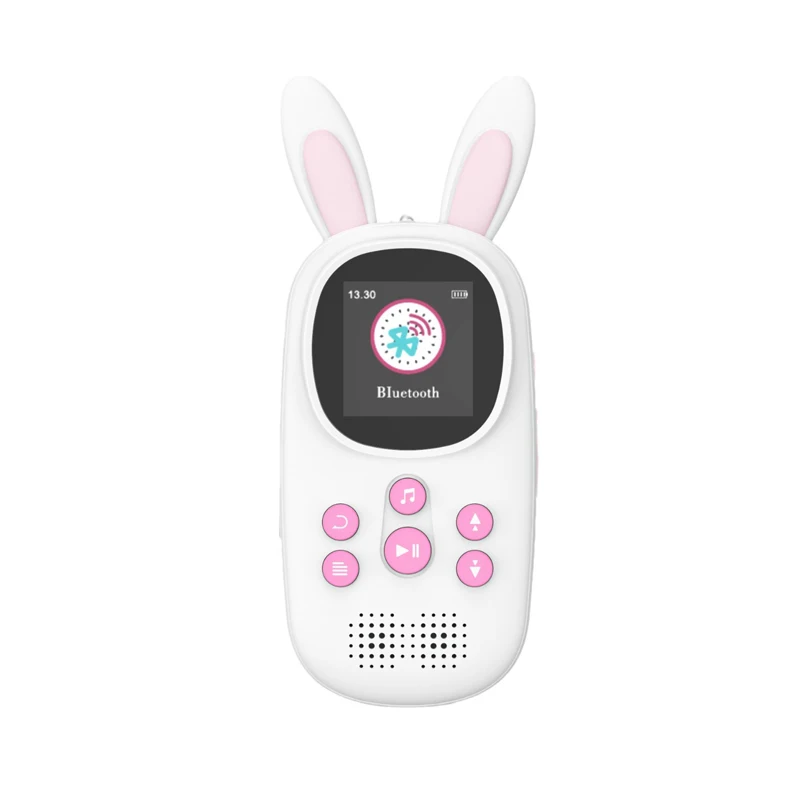 

Cute - Design 1.5 - inch TFT MP3: Button Control, TF Card Support, E - book & Photo Viewing，Bluetooth, 12 - Hour Playtime