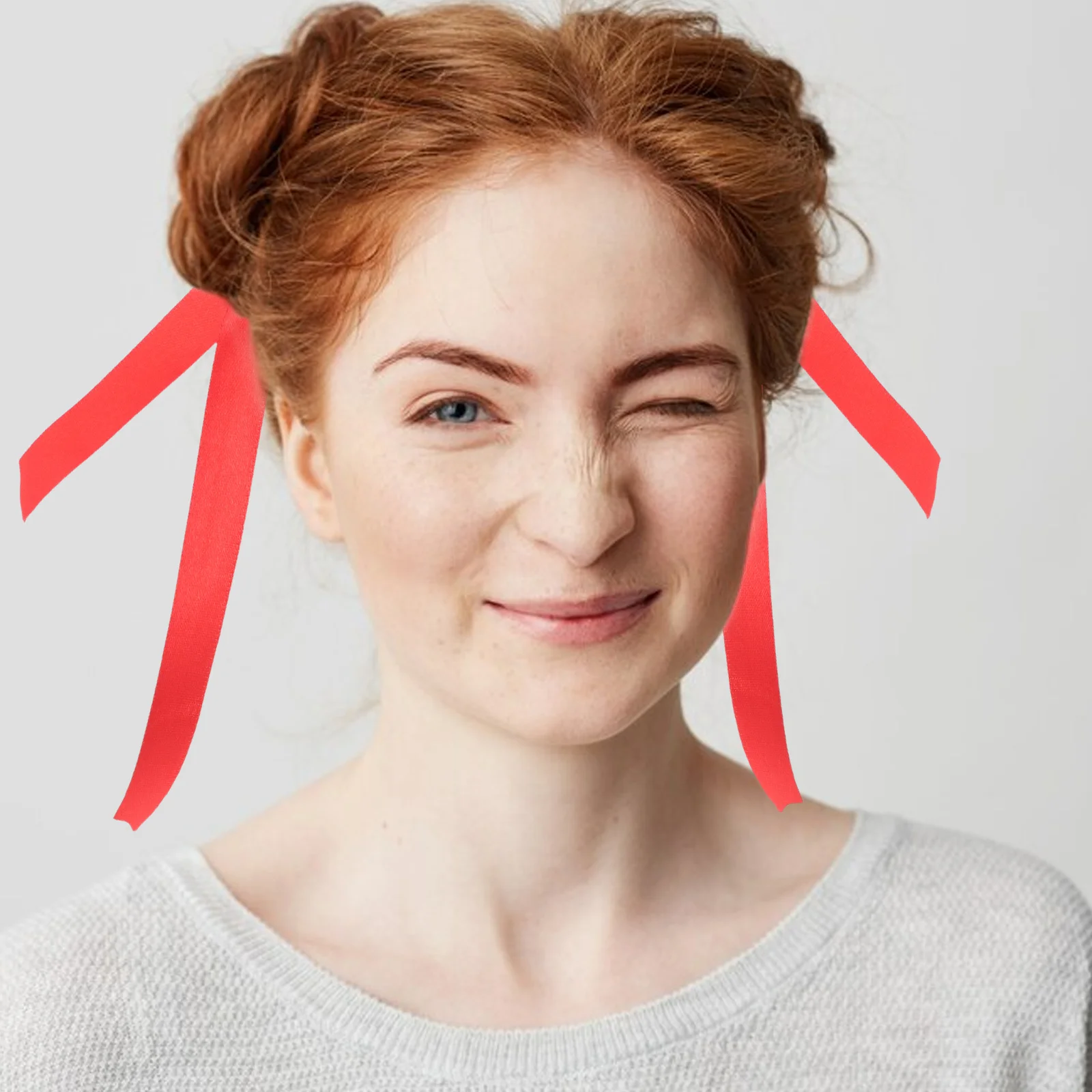 유아 소녀들을 위한 중국 전통 의상 머리 리본 2개, 새해 의상 파티복 코스프레 헤어밴드 레트로 태슬 헤어