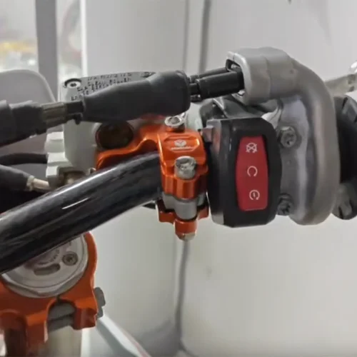 Imagen 2 del producto Para KTM EXC EXCF SX SXF XCW 125 150 250 300 350 400 450 500 525 530 accesorios de motocicleta Protector de cilindro maestro cubierta protectora