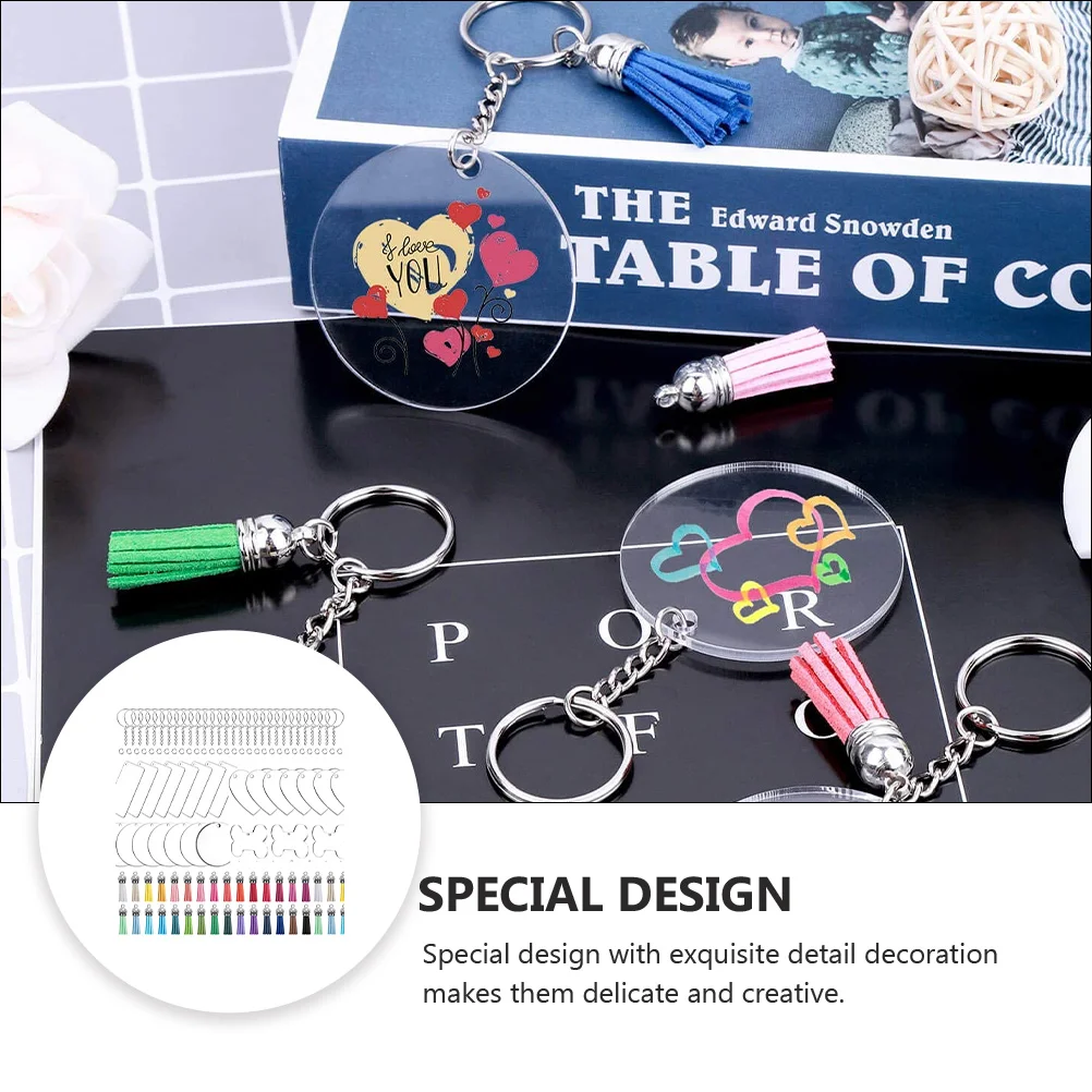 

Dog Bone Pendant Key for DIY Keychain Supplies Ring Charm Decor Tassel Creative
