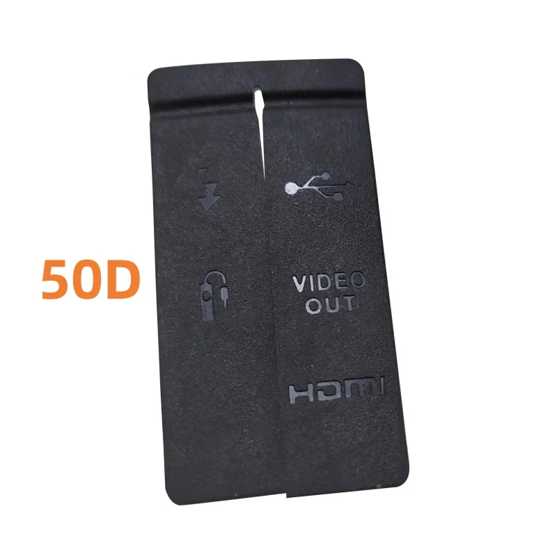 USB غطاء مطاطي الباب USB HDMI تيار مستمر فيديو خارج المطاط الباب الغطاء السفلي لكانون 6D 7D 40D 50D 5D2 5D3 استبدال تفاصيل الكاميرا