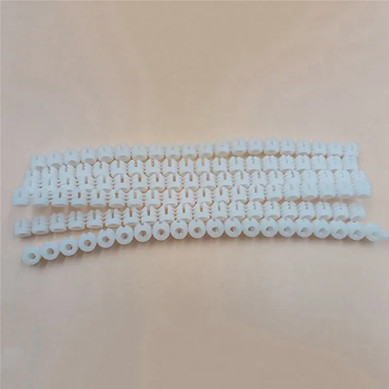 AEE6-1000Pcs 10.5Mm Open Joint Embedded Plastic Expansion Nuts Connectors For Furniture Connecting Fittinng
