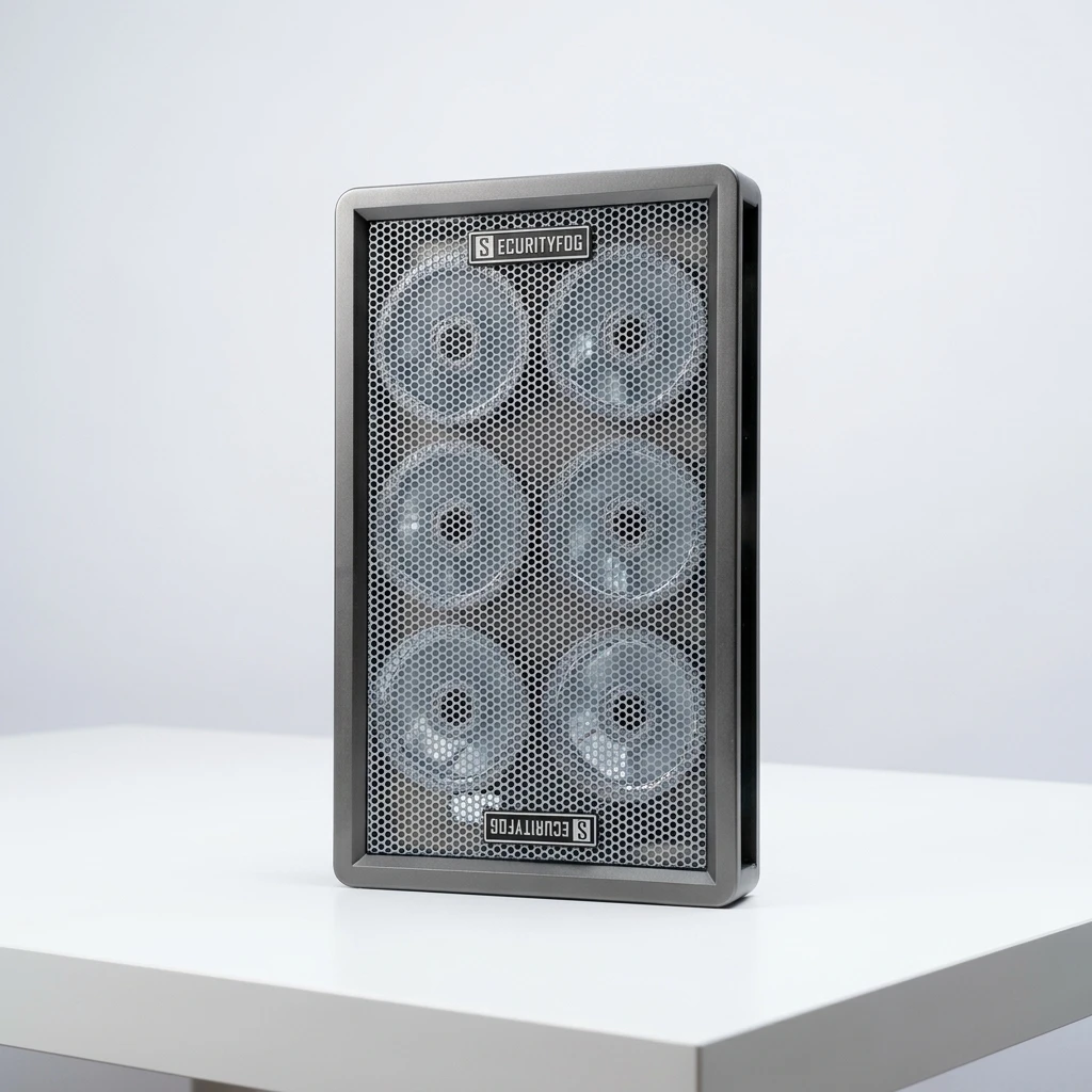 High-Capacity Anti-Theft Smoke Machine System With Rapid Smoke Bursts And Remote Control For Large Warehouses