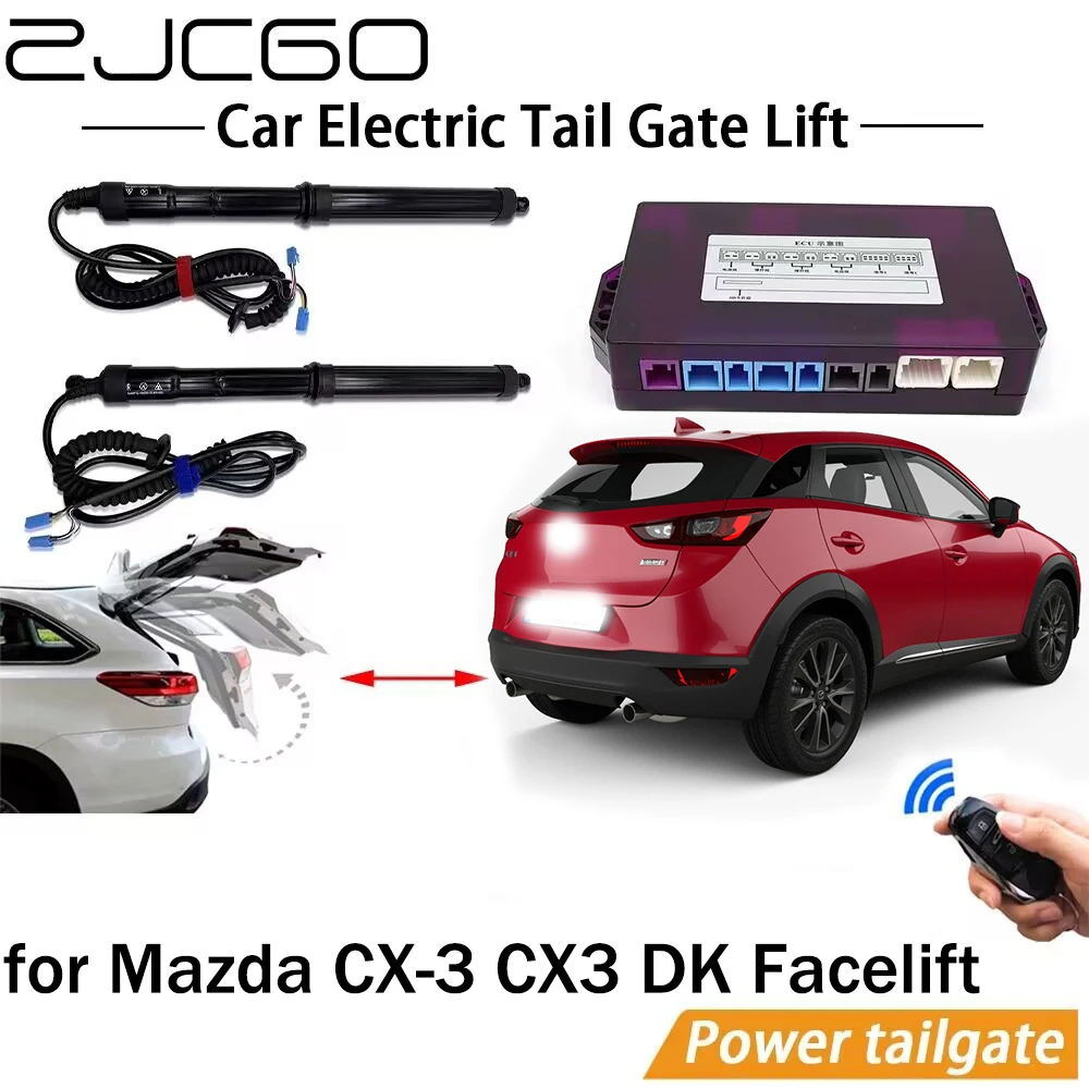 Electric Tail Gate Lift System Power Liftgate Kit Auto Automatic Tailgate Opener for Mazda CX-3 CX3 DK Facelift 2018~2023