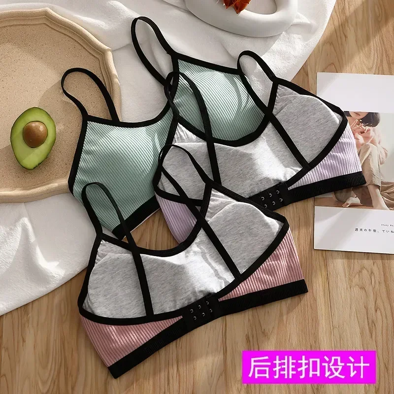 Women Underwear Top Strapless Sport Sexy Push Backless Bra Girls Cotton Seamless Up Lette Lady Ssiere Lingerie