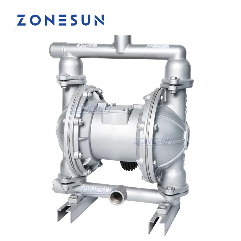 

ZONESUN ZS-QBY-K25 Mini Pneumatic Pump Air Operated Diaphragm Water Pump Filling Machine Tools