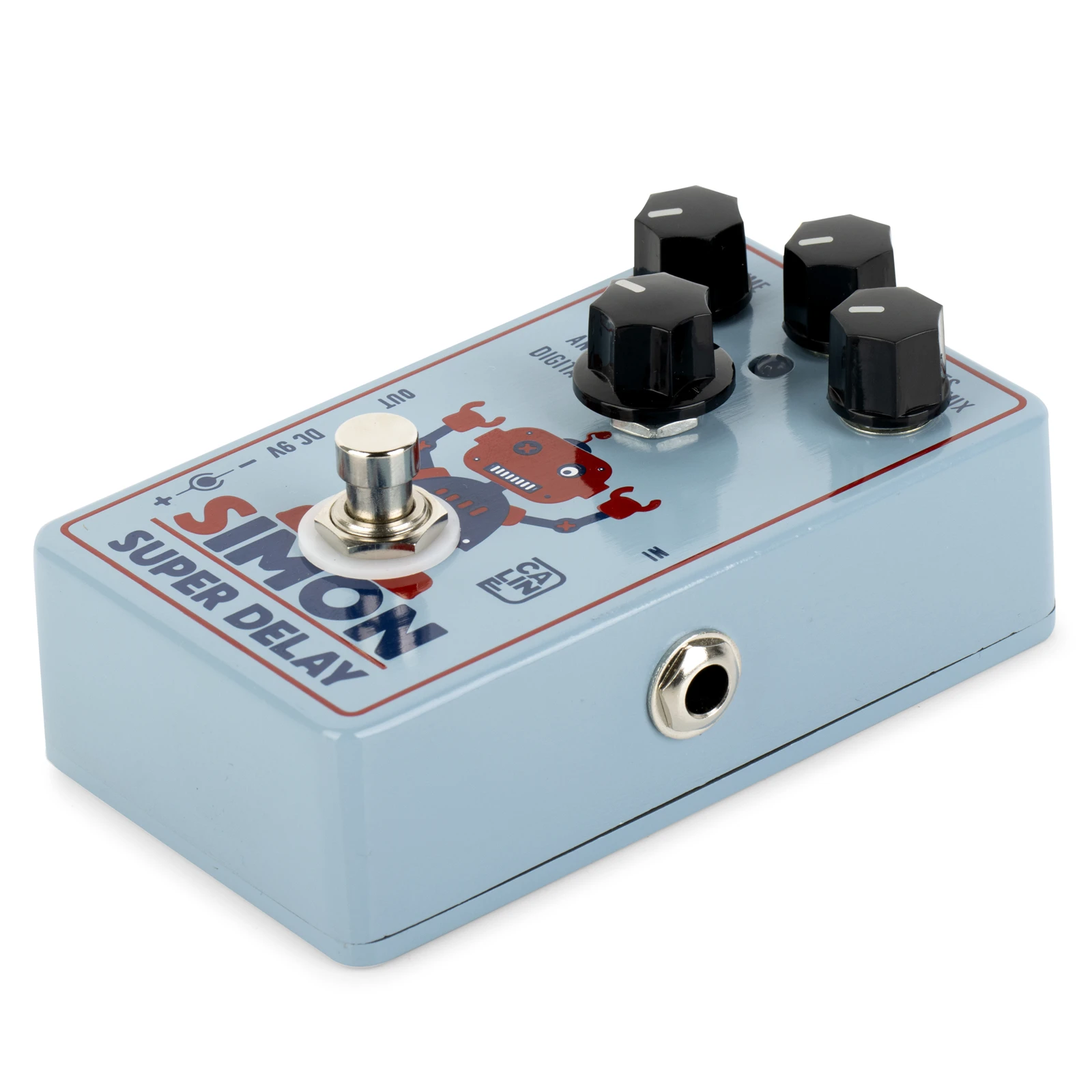 Caline CP-513 Simon Super Delay Guitar Effect Pedal with Digital, Analog and Tape options True Bypass Electric Guitar Accessory