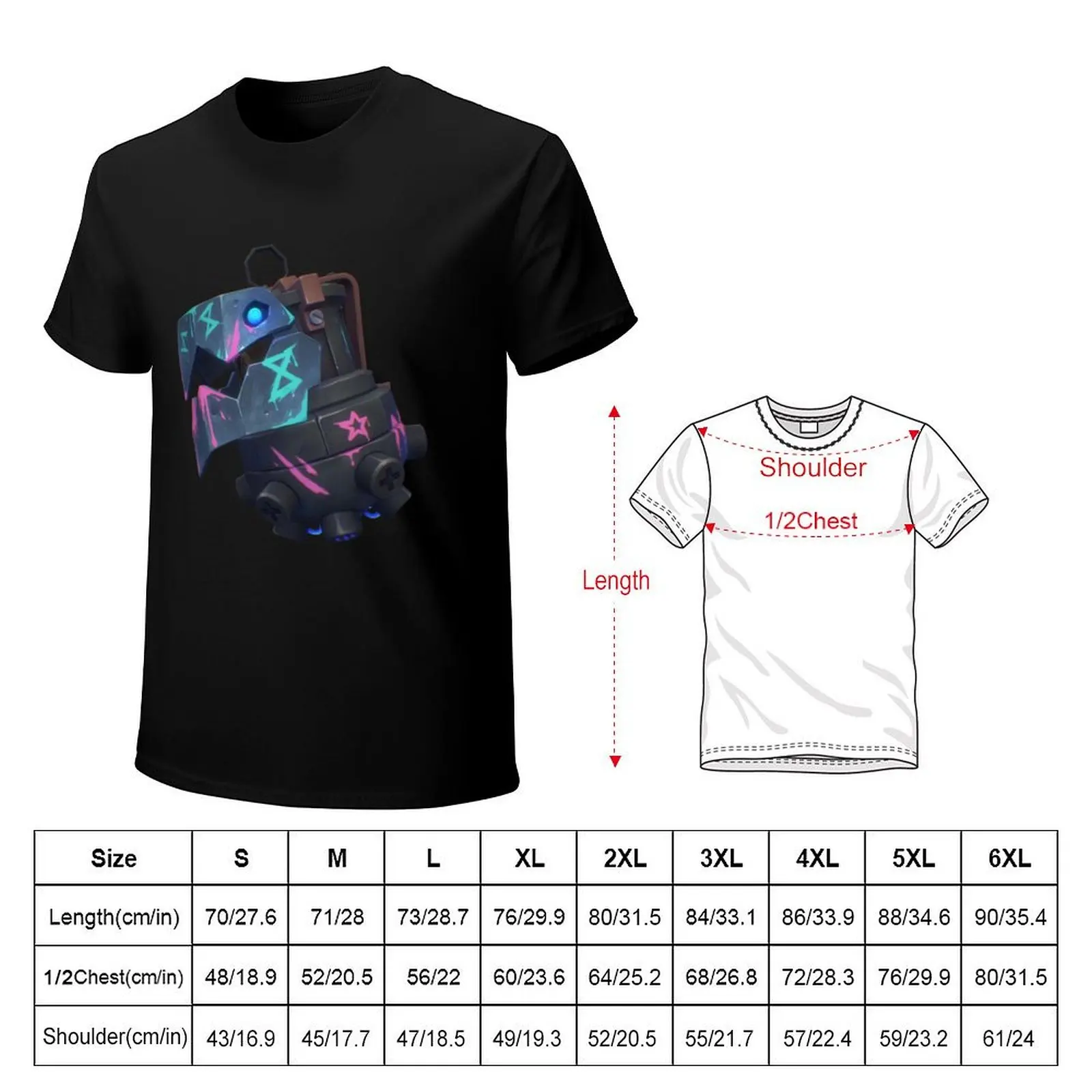 BOOM Grenade ZUG ZUG T-Shirt Big and Tall Solid Color T-Shirt