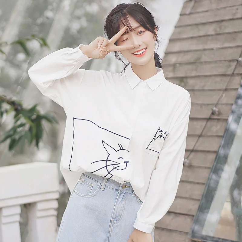 

Рубашки с длинными рукавами, женские хлопковые клетчатые топы на пуговицах, милые женские ретро во французском стиле, молодежная шикарная весенняя офисная одежда