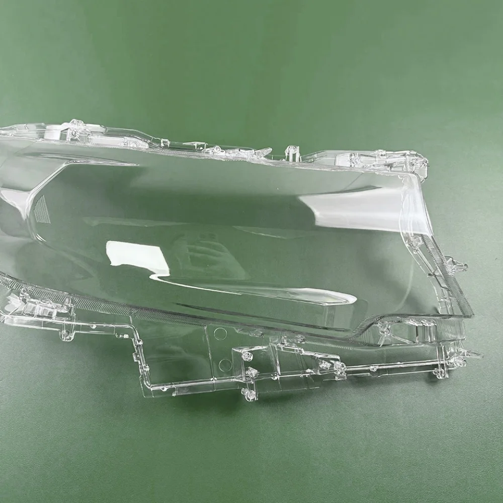 ฝาครอบไฟหน้าสำหรับโตโยต้า ปราโด ปี 2017 2018 2019  ฝาครอบโคมไฟหน้าแบบใส  อะไหล่เปลี่ยนทดแทนสำหรับรถยนต์