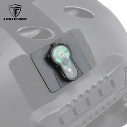 Tactical Helmet Strobe Light Mini Survival Signal Safety LED Light Hook And Loop Hanging Tactical Backpack Hunting Vest Gears