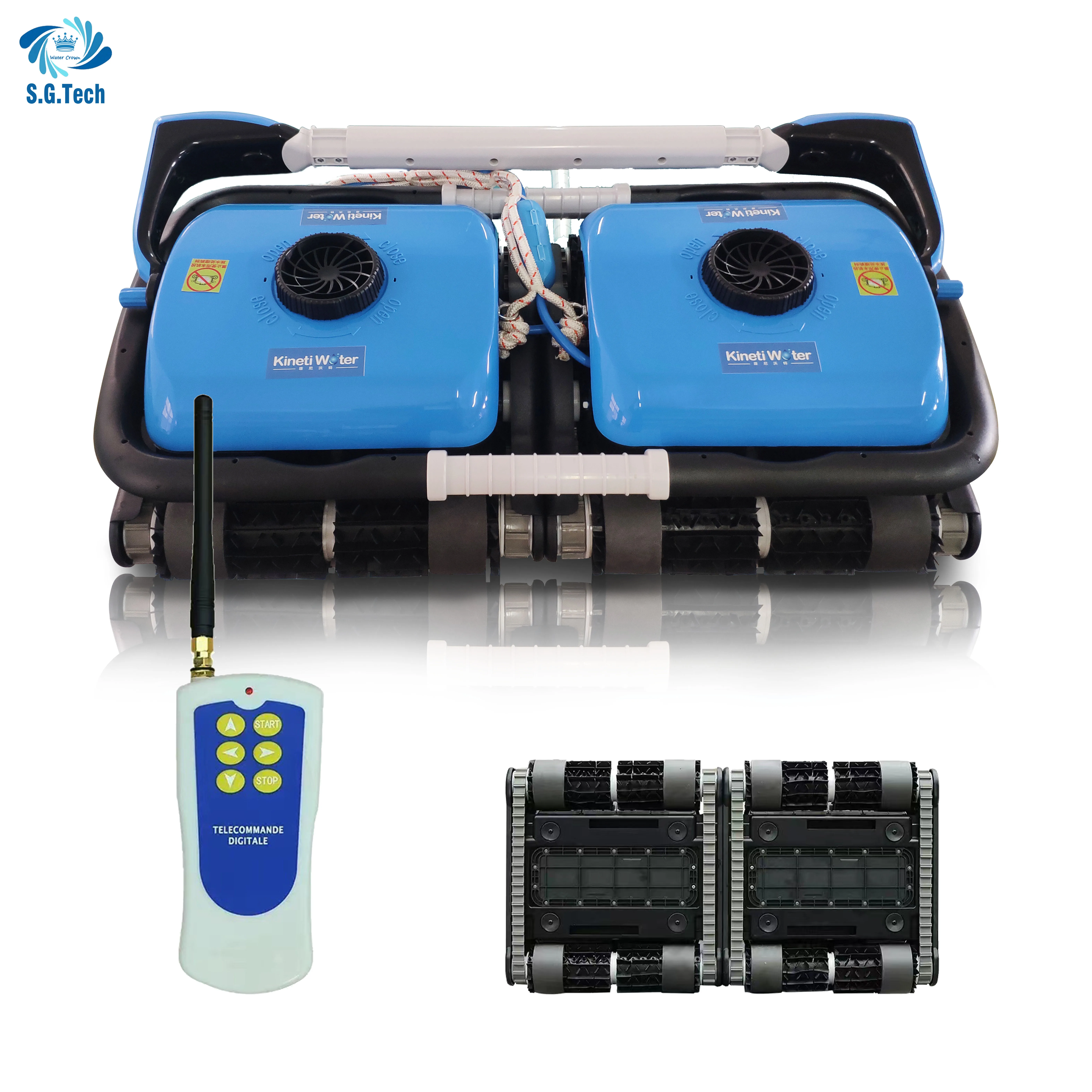 Outdoor climbing pool cleaning robot HJ4042 is suitable for large swimming pools - pool cleaning tool accessories